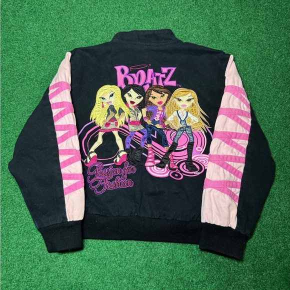 Vintage Y2K Bratz Dolls Spoil Brat JH Design Girls L 9-10 Retro Cartoon Jacket - Picture 4 of 8